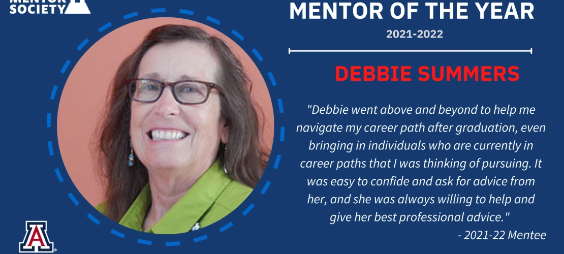 Mentor of the Year Debbie Summers