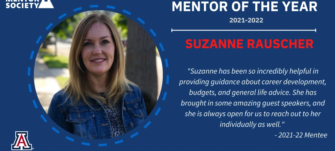 Mentor of the Year Suzanne Rauscher