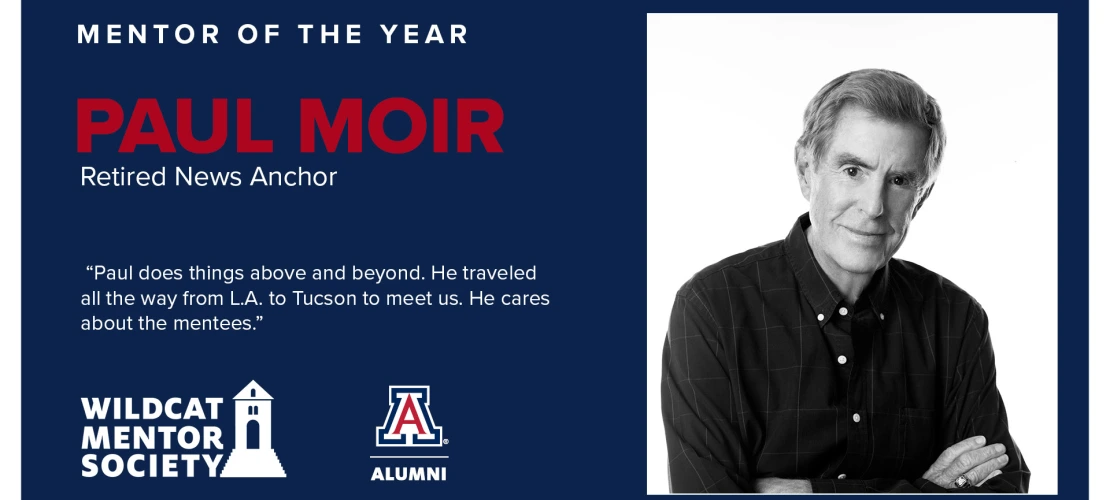 Mentor of the Year Paul Moir